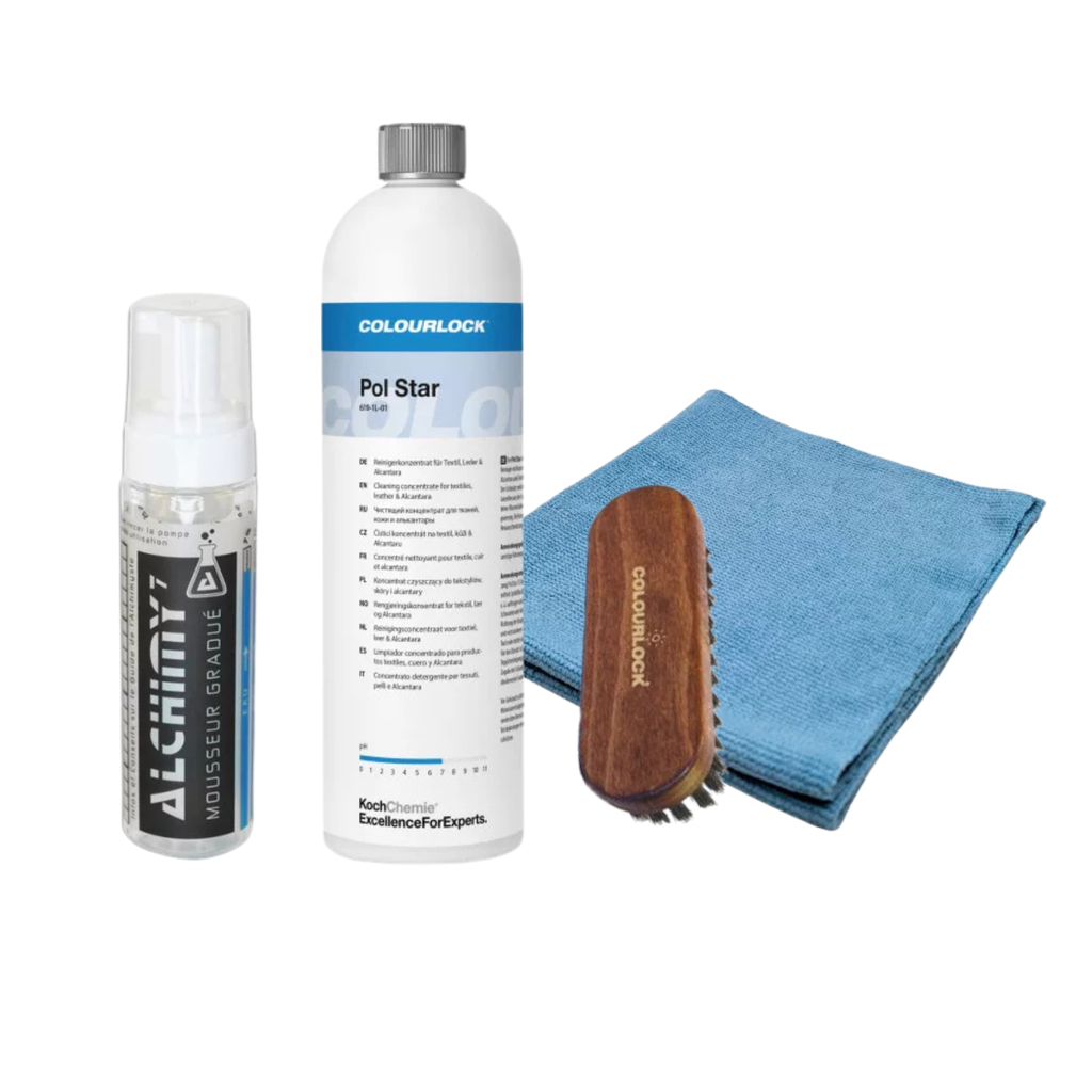 Kit POL STAR - Textile Cuir Alcantara